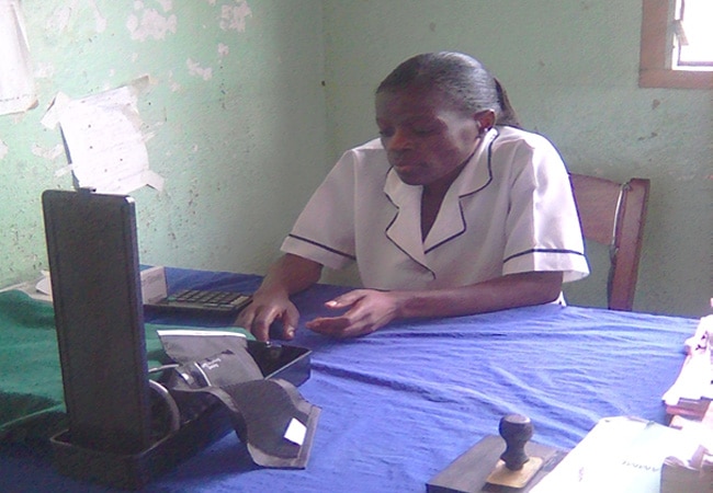 Margret Mwale: A nurse at Ulongwe Health Centre