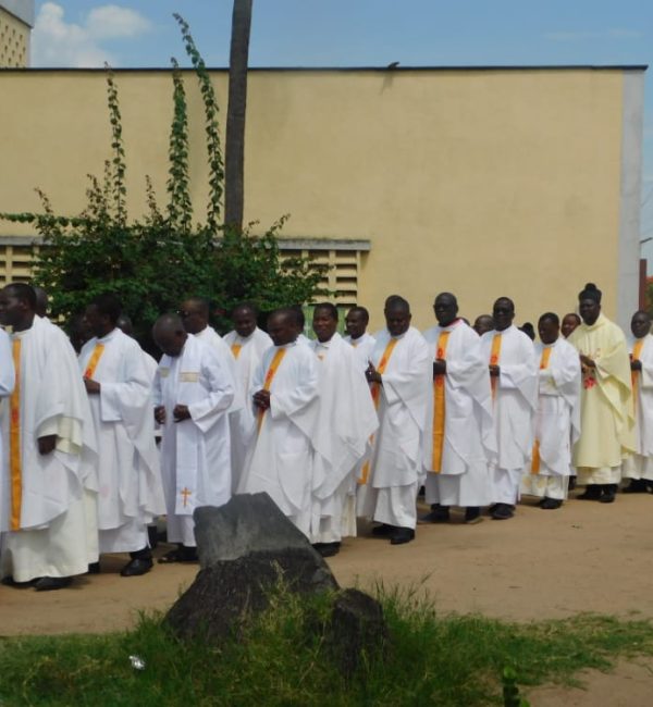 Priests on procession